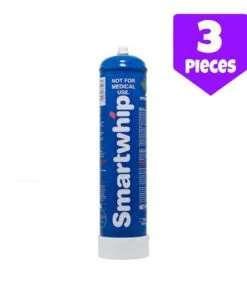 Smart whip canister 3 pieces