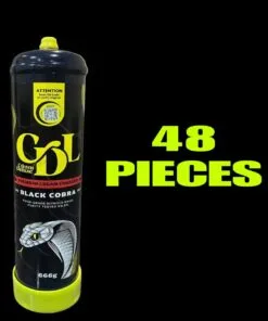 cream deluxe blac cobra 48 pieces